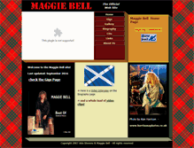 Tablet Screenshot of maggiebell.co.uk